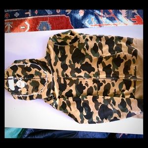 Bathing Ape Camo Hoodie BAPE